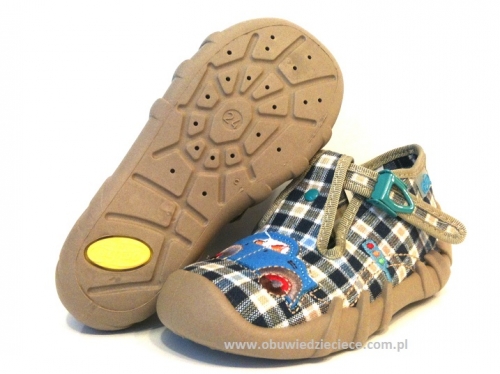0-110P129 SPEEDY kapcie buciki obuwie dziecięce poniemowlęce Befado  18-26