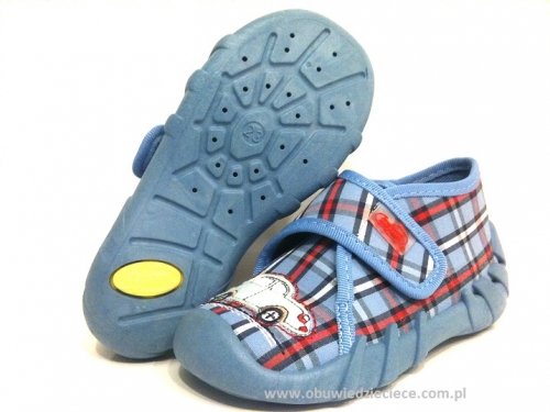 0-112P059 SPEEDY kapcie-buciki-obuwie dziecięce na rzep poniemowlęce Befado  18-26