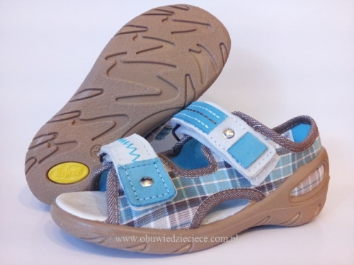 01-065P070 SUNNY  sandałki - sandały profilaktyczne  - kapcie obuwie dziecięce Befado  20-25