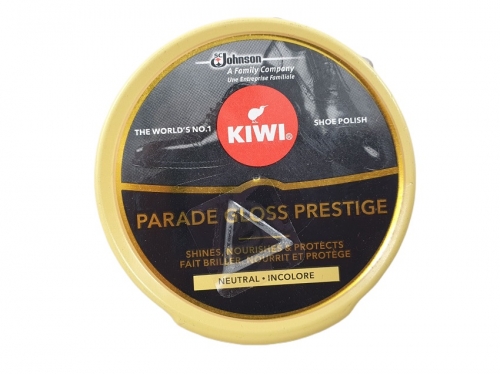 11-01130bez  Parade Gloss Prestige - bezbarwna pasta do butów w puszce Kiwi Bezbarwna 50 ml