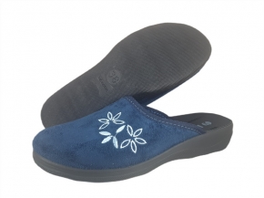 62-CU05H GRANAT z haftem : kapcie-klapki profilaktyczne damskie Inblu Anatomico 62-CU05H GRANAT z haftem : kapcie-klapki profilaktyczne damskie Inblu Anatomico